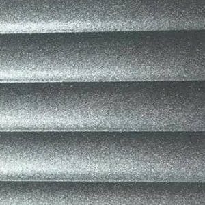 Horizontal Broad Silver Mosaic Glass