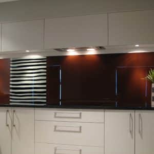 Signature Art Glass Splashback