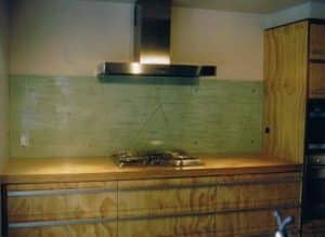 Pacific Ice Glass Splashback