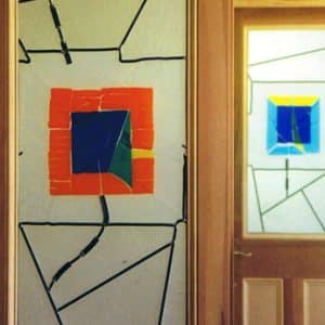 Fused and Leadlight Combination Windows