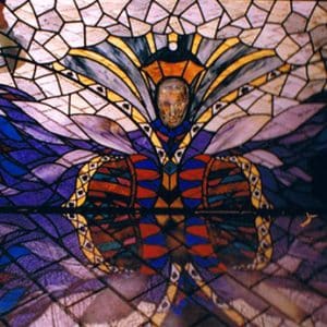 Stained Glass windows in Christchurch Casino