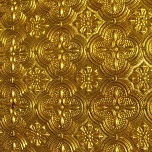 Old Gold Mosaic Glass
