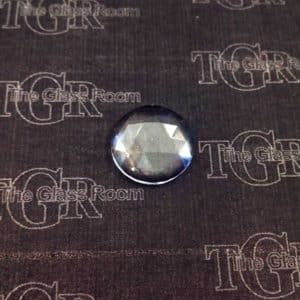 Round Faceted 20mm - Clear