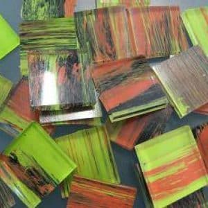 MONET Tiger Lily Glass Tiles