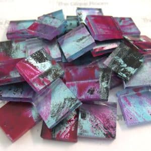 MONET Morning Star Lily Glass Tiles