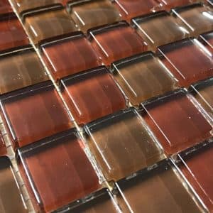 Rustic Red Glass Tiles