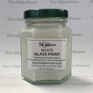 White Glass Paint for Stick-on leadlights