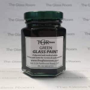 Green Glass Paint for stick-on leadlights