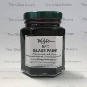 Red Glass Paints for Stick-on Leadlights