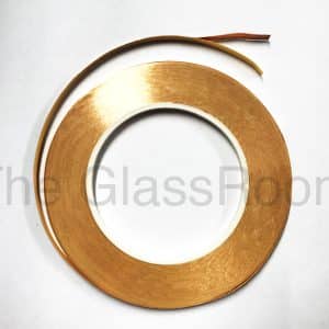 TGR Copper Foil 7/32 Black Backed