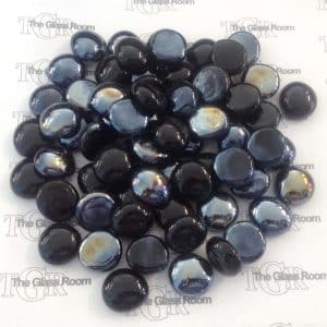 Black Blobs 20mm in diameter. Approx 50 per bag.